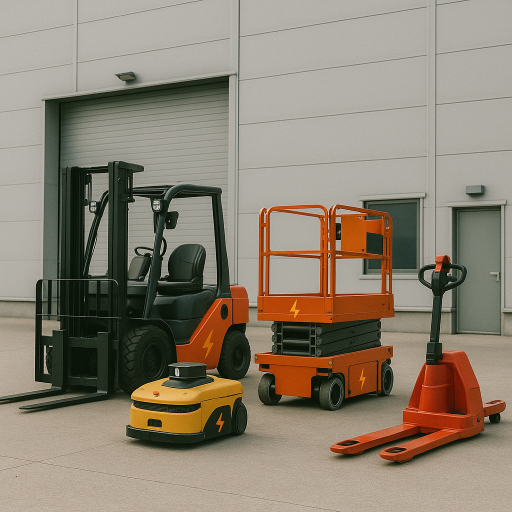 Forklift & AGV & Manlift & Transpalet & Engelli Aracı