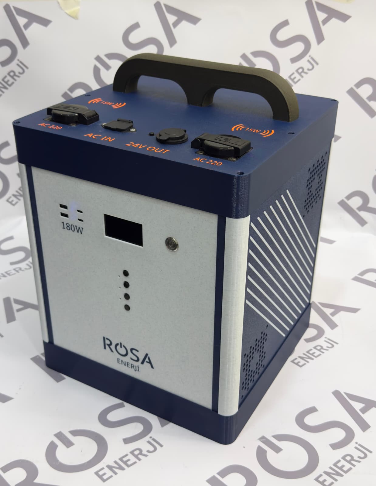 RS6200 - 6200W Tam Sinüs Taşınabilir Güç İstasyonu Hazır Solar Sistem